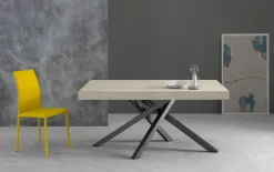 Tavolo Kubo con piano in Folding Nobilitato 160 x 90