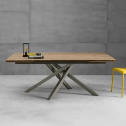 Tavolo Kubo con piano in Laminato 160 x 90