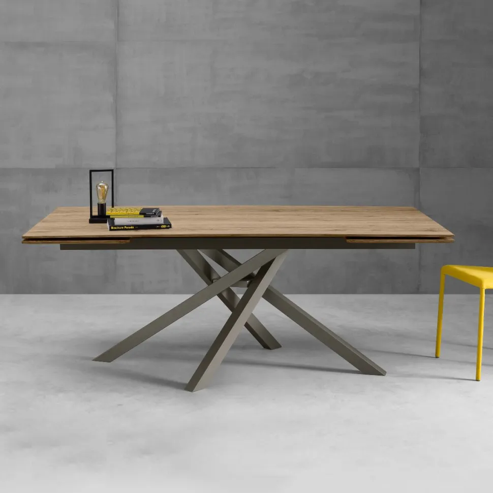 Tavolo Kubo con piano in Laminato 160 x 90