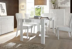 Tavolo linea Gamma in Bianco Lucido