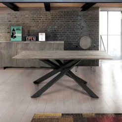 Tavolo Madrid finitura Beton