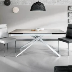 Tavolo Mercurio allungabile con piano in Vetro ceramica