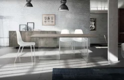Tavolo Persefone finitura Beton