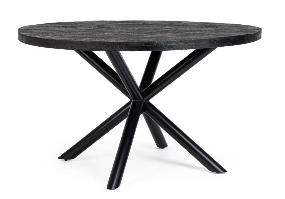 Tavolo rotondo fisso in legno di mango To Hastings