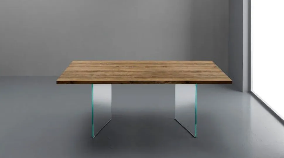 Tavolo Triade 160x90 cm piano in laminato