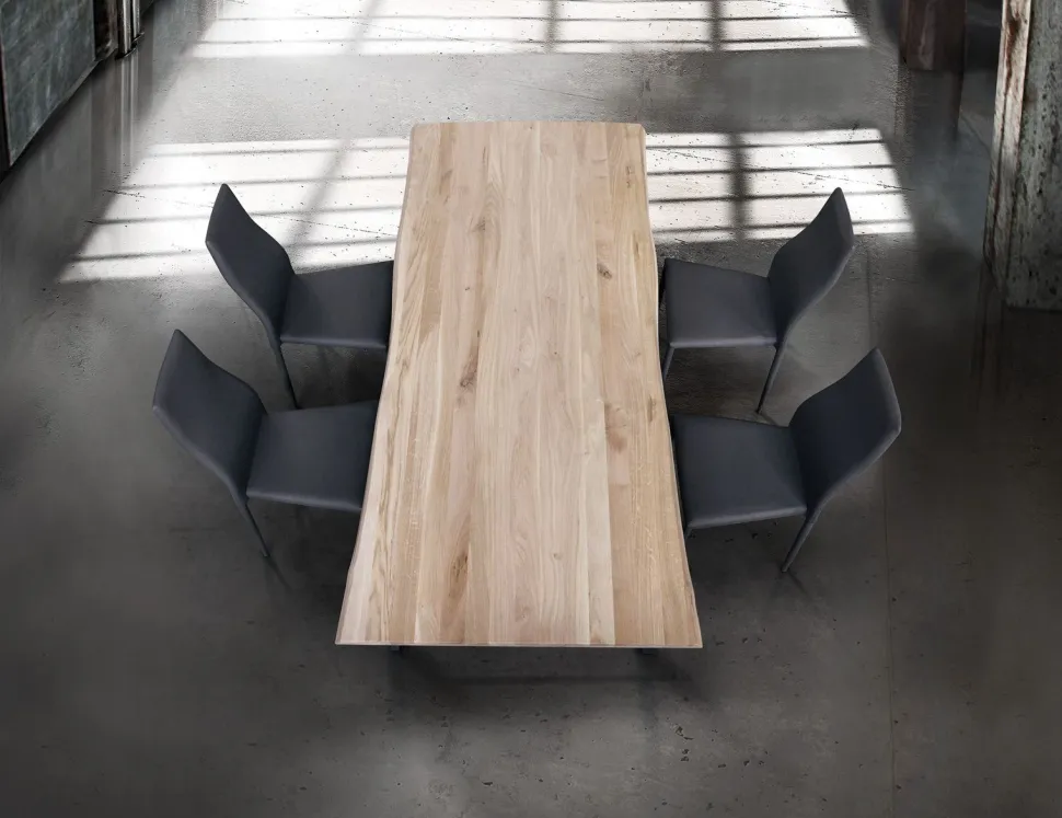 Tavolo Virgo legno massello 160 x 90