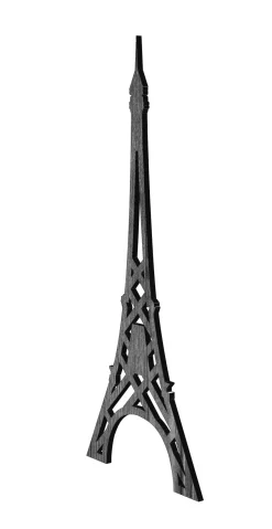 Torre Eiffel, Parigi, in legno sbiancato altezza 1,2 metri